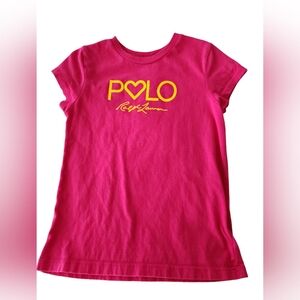 Polo by Ralph Lauren Girls T- shirt size 7